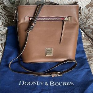 Dooney & Bourke Brown Crossbody Bag